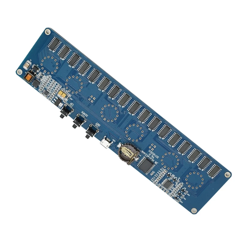 DIY In14 Nixie трубчатые часы цифровой светодиодный Подарочный комплект печатных плат