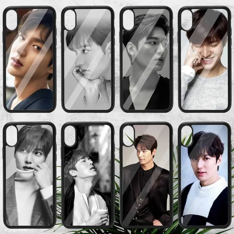 

Lee MinHo Korean actor Phone Case PC for iPhone 11 12 pro XS MAX 8 7 6 6S Plus X 5S SE 2020 XR