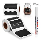 Наклейки для банок, водостойкие, 300 шт., наклейка на банки рулонов