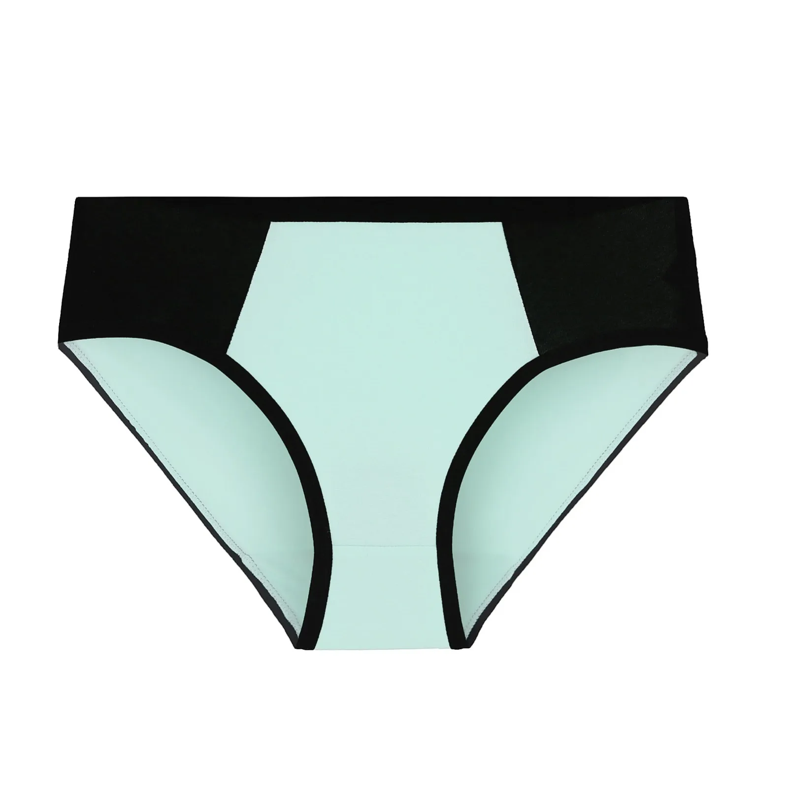 

Hot Sale Cotton Panties Mid-Waist Briefs Breathable Briefs Cotton Stitching Color Underwear Japan Style Sexy Lingeries