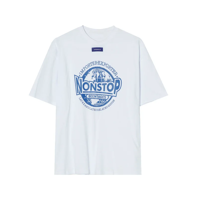 

Summer new product printed pattern short-sleeved T-shirt men's loose round neck short sleeves M1-AM-2605