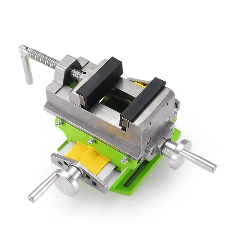 

3 Inch Cross Slide Vise Vice Table Compound Table Worktable Bench Alunimun Alloy Body For Milling Drilling BG-6368