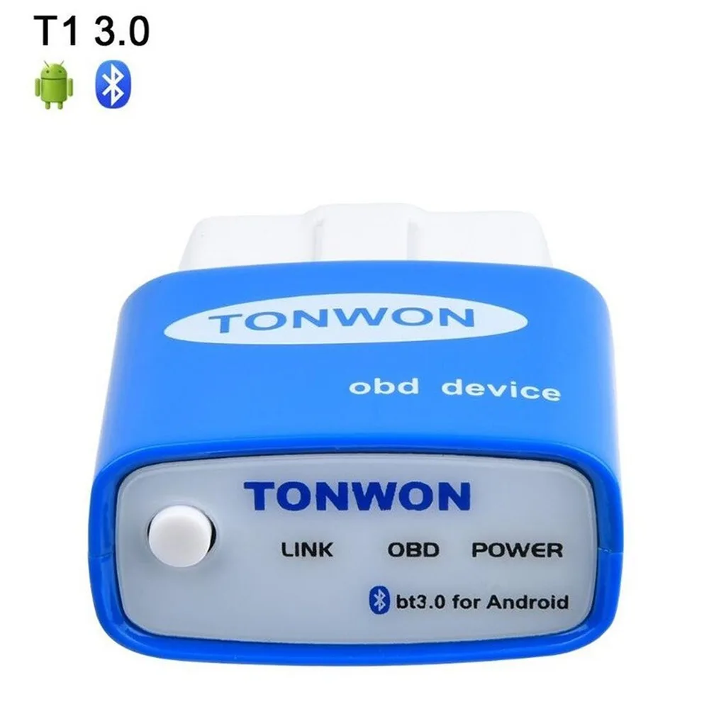 TONWON Автомобильный сканер Bluetooth/Wi Fi OBDii для устройств iOS и Android Проверка кода