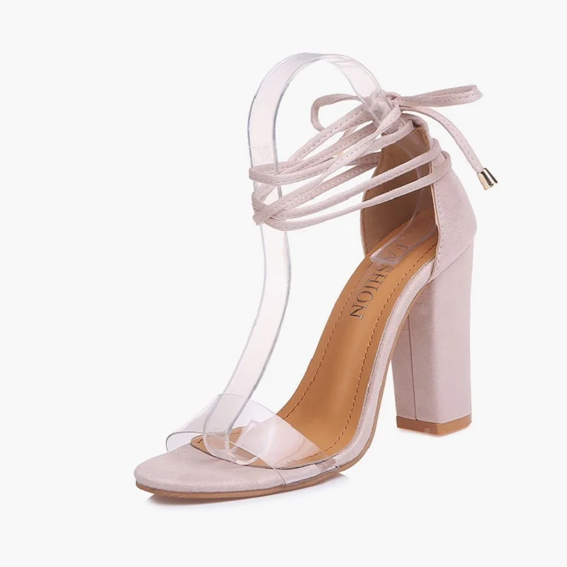 2020 Летняя женская обувь на высоком каблуке Женские туфли с Т образным ремешком