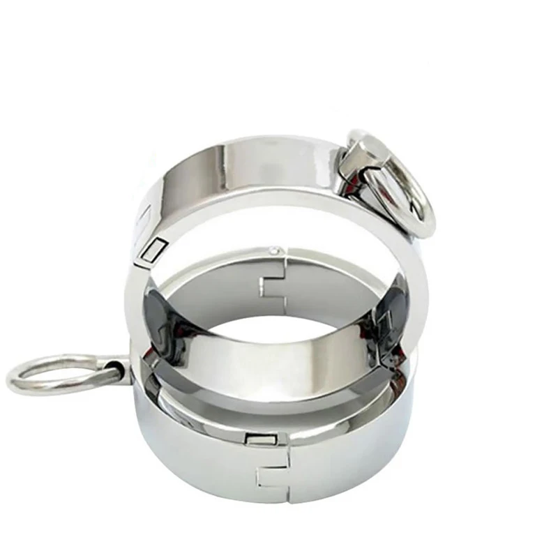 Металлические Наручные Манжеты на лодыжке наручники фетиш раб БДСМ бондаж для