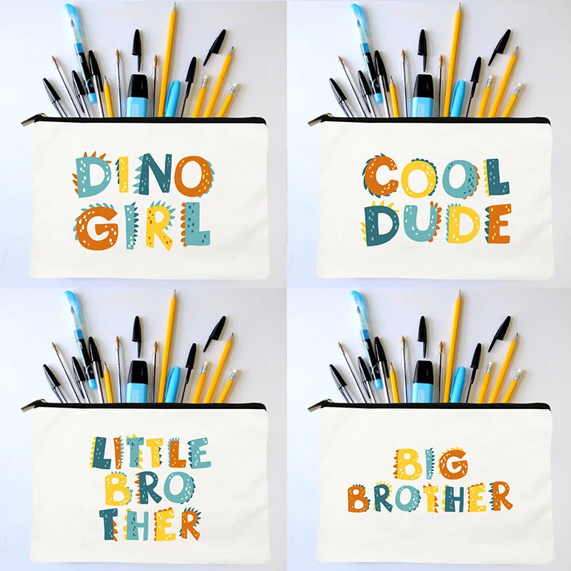 Чехол для карандашей и ручек с принтом Дино | Дом сад
