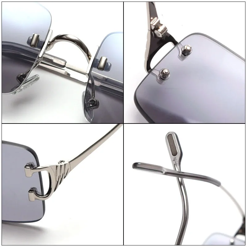 

2020 Square Sun Glasses Luxury Brand Travel Small Rectangle Sunglasses Men Women Vintage Retro Oculos Lunette De Soleil Femme