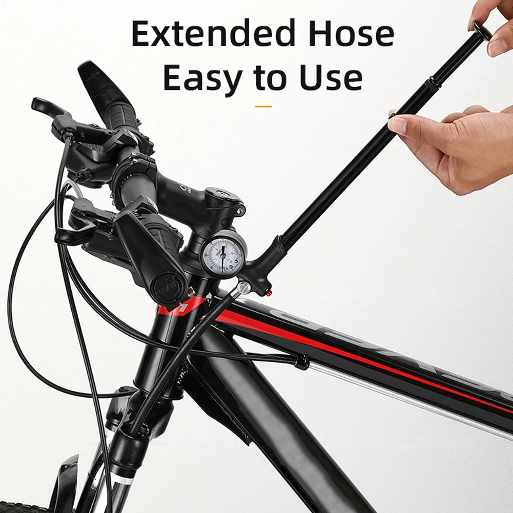 Велосипедный насос высокого давления портативная надувная трубка американский