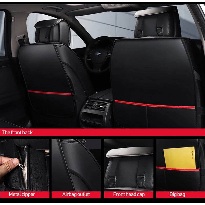 Чехлы на сиденья автомобиля из искусственной кожи для alfa romeo 159 honda freed fit mazda demio suzuki