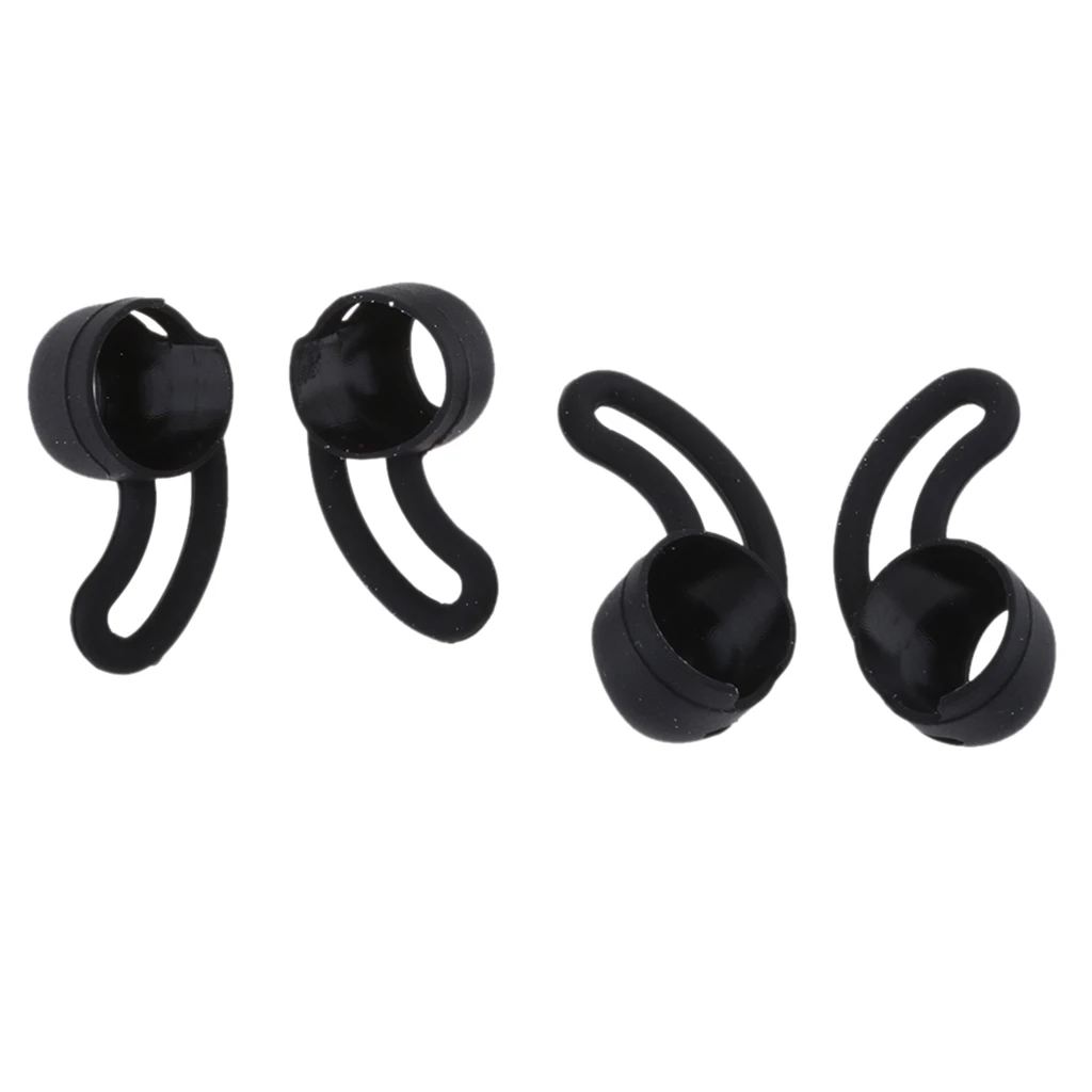 

Сменные силиконовые насадки на ушные крючки для Beatsx, 4 шт. (S + L)