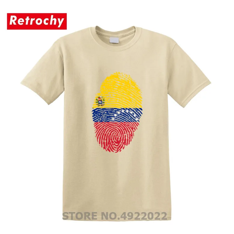 Venezuela Flag/футболка с отпечатком пальца Новая летняя патриотическая футболка для
