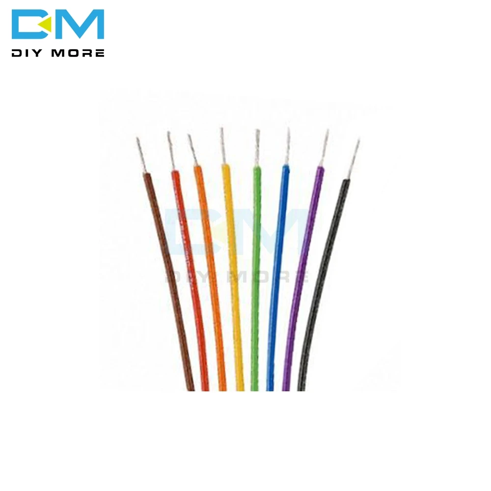 280M 30AWG Wrapping Wire 8 Colors Tin Plated Copper PCB Cable Breadboard Jumper Insulation Electronic Conductor Wire Connector
