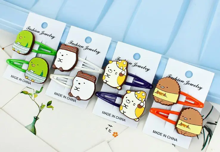 1 пара Симпатичные короткая футболка с героями из японского аниме Sumikko Gurashi Био