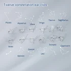 Кольца женские регулируемые из серебра зодиакальные кольца пробы, 12 созвездий