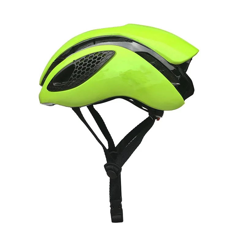 fluo yellow aero дорожный велосипедный шлем стиль мужской wo мужской велосипедный шлем для велоспорта сверхлегкие шлемы - Цвет: fluo yellow