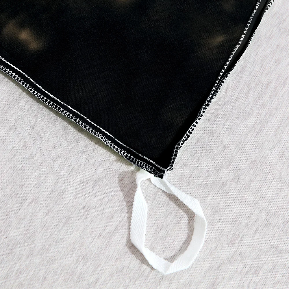 Постельное белье наборы пододеяльников с черным узором в виде облака и Луны для