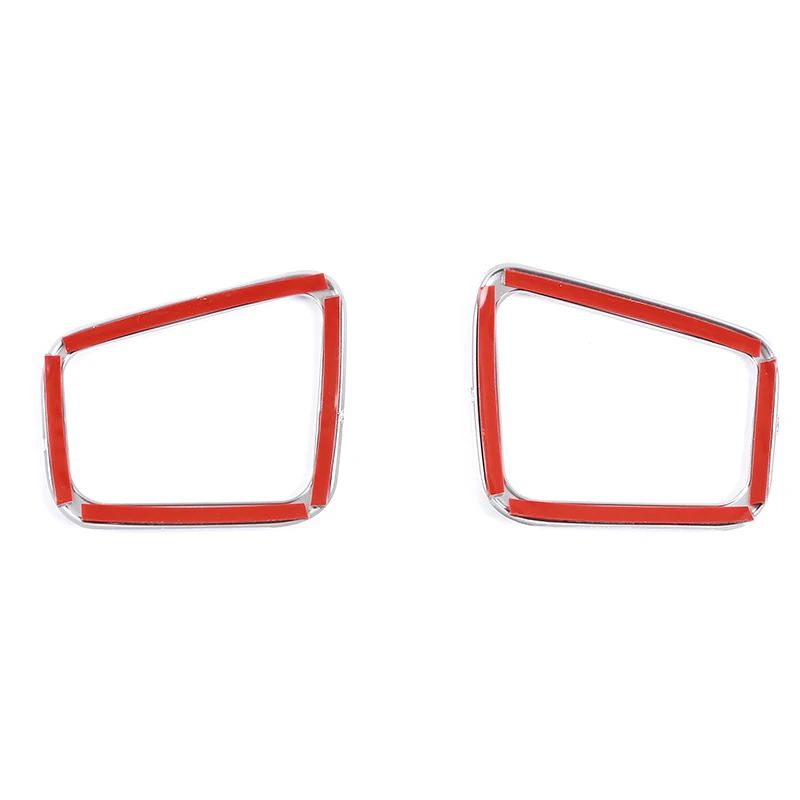 

ABS Car Styling Instrument Panel Air Outlet Decorative Frame for Land Rover Discovery 3 LR3 Pearl Chrome Car Accessories 2 Pcs