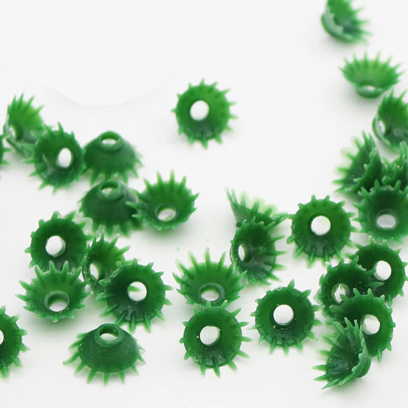 

Ywzatgits 2 Styles Mixed 200pcs Mini Torus Artificial Flowers Leaves DIY Crafts Material YA0903