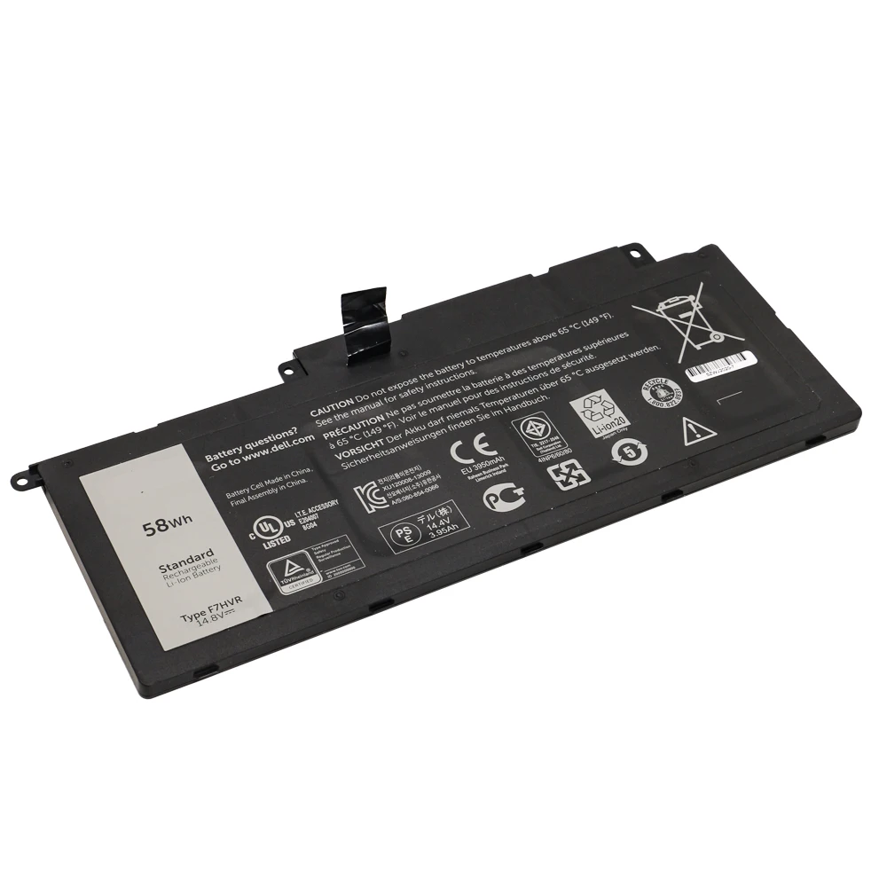 SHUOZB Новый F7HVR Аккумулятор для ноутбука 14 8 V 58Wh Dell Inspiron 15 7000 series 15-7537 14-7437 17-7737 062VNH T2T3J