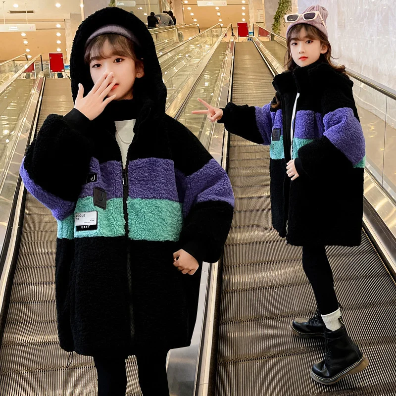 

Girls Baby's Kids Coat Jacket Outwear 2021 Loose Thicken Spring Autumn Cotton Sport Overcoat Outfits Toddlers Outdoor Children's