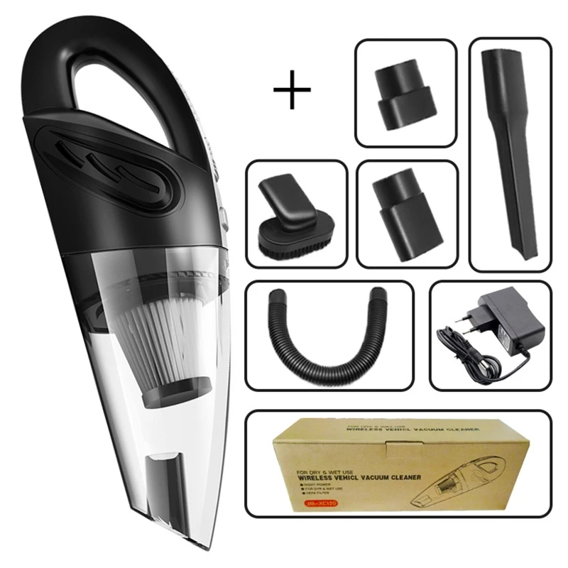 

Portable USB / Wireless Dual Purpose Handheld Vacuum Cleaner Multifunction Home Car Cleaner Practical Automobile Home