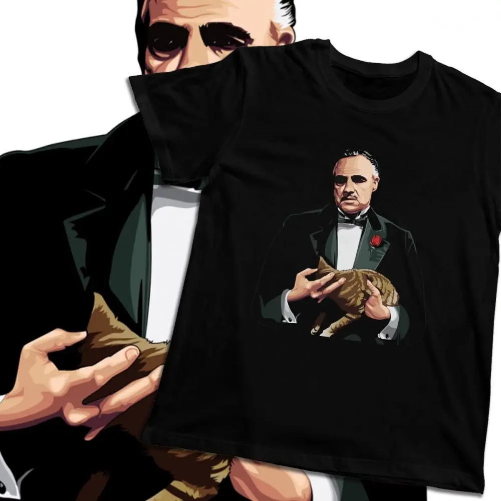 2020 Футболка с принтом великий крестный отец Майкл корлеон фильм Мужская футболка