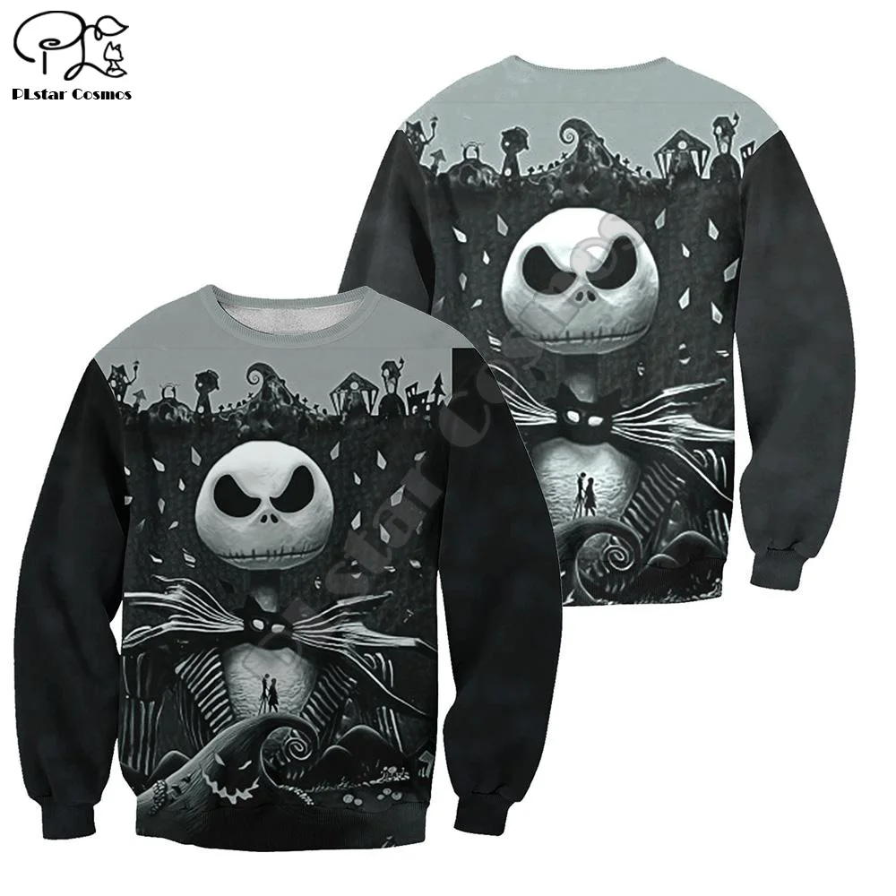 

PLstar Cosmos Cosplay Nightmare Before Christmas Jack Skellington Streetwear Pullover Women/Men 3DPrint Funny Casual Hoodies A-7