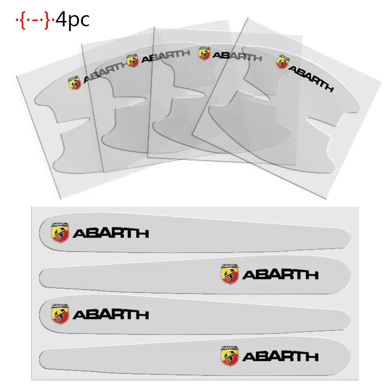 8 шт. защитная пленка от царапин на дверную ручку автомобиля|Наклейки автомобиль|