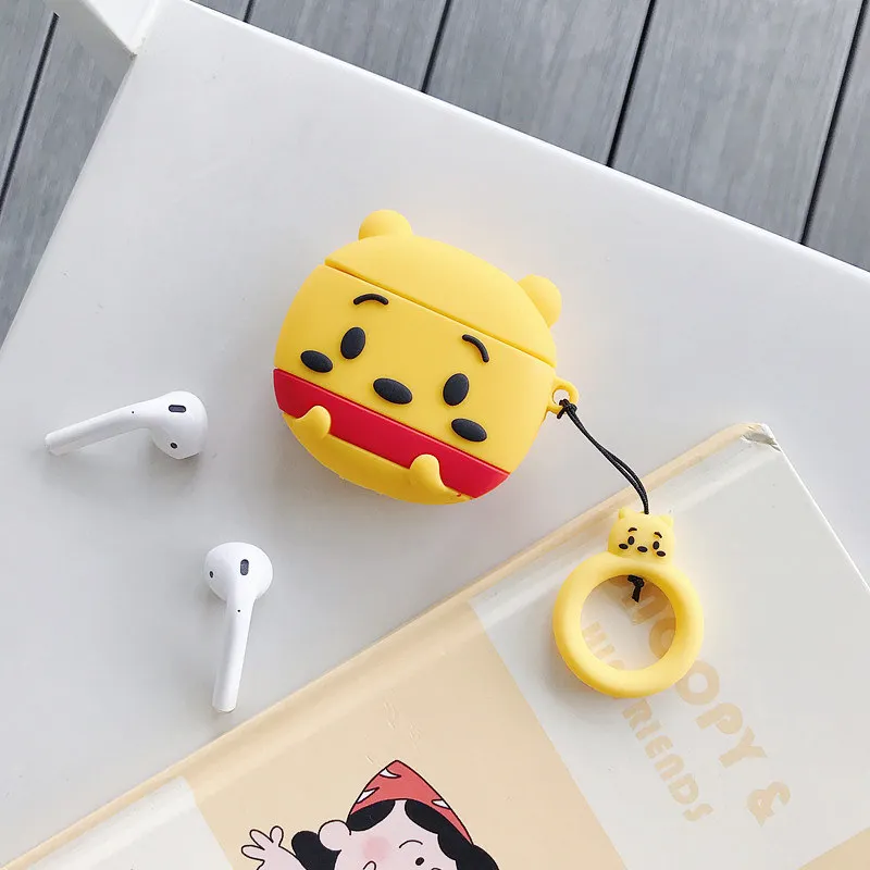 903019 Q UNCLE картонная коробка для Apple Airpods силиконовая портативная ударостойкая гарнитура сумки красивый 3D узор чехол для наушников Airpod2 - Цвет: 903019