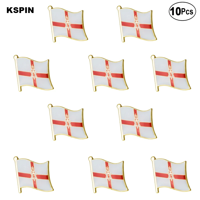 Северной Ирландии штырь отворотом флага значок брошь 10 шт. в партии|Значки| |