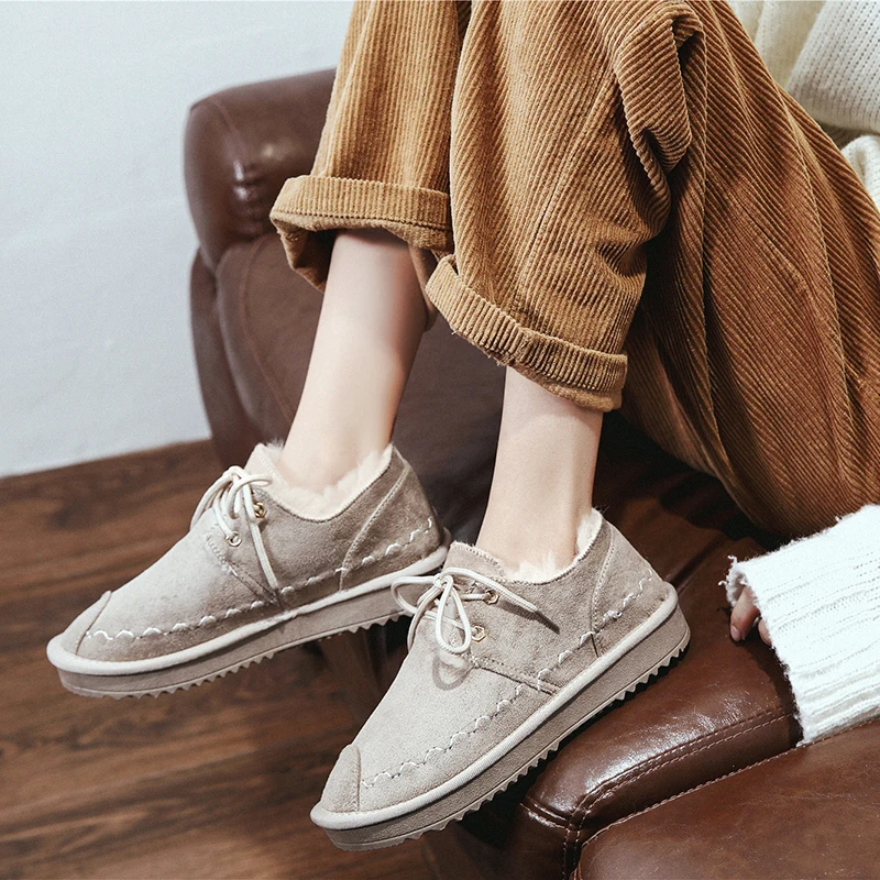 Женские теннисные туфли женские зимние плюшевые кроссовки ботильоны для фитнеса