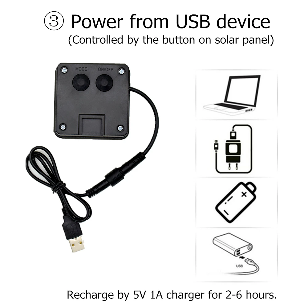 Фонари Солнечная гирлянда гирлянды USB Батарея бен гирляндой 20/50LED строки освещения сада для наружного применения, Освещение в помещении