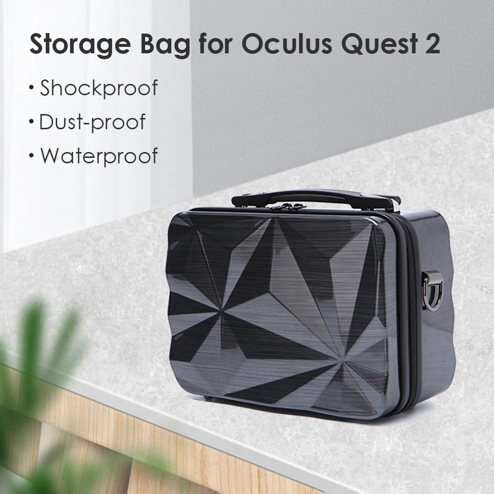 

Hand Shoulder Bag for Oculus Quest 2 VR Glasses Headset Organizer Box Protective Storage Carrying Case for Oculus Quest 2 VR