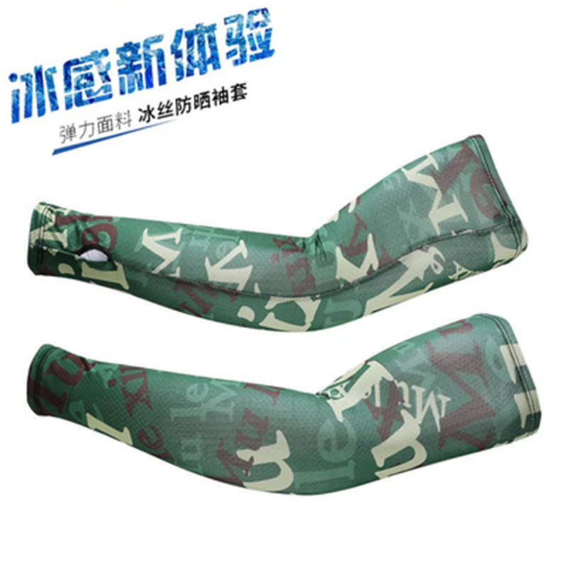 

Sports Tattoo Protective Covers Outdoor Cycling Sleeves Sport Bicycle Printed Arm Sleeves Protection Riding Sleeve Arm Warmers
