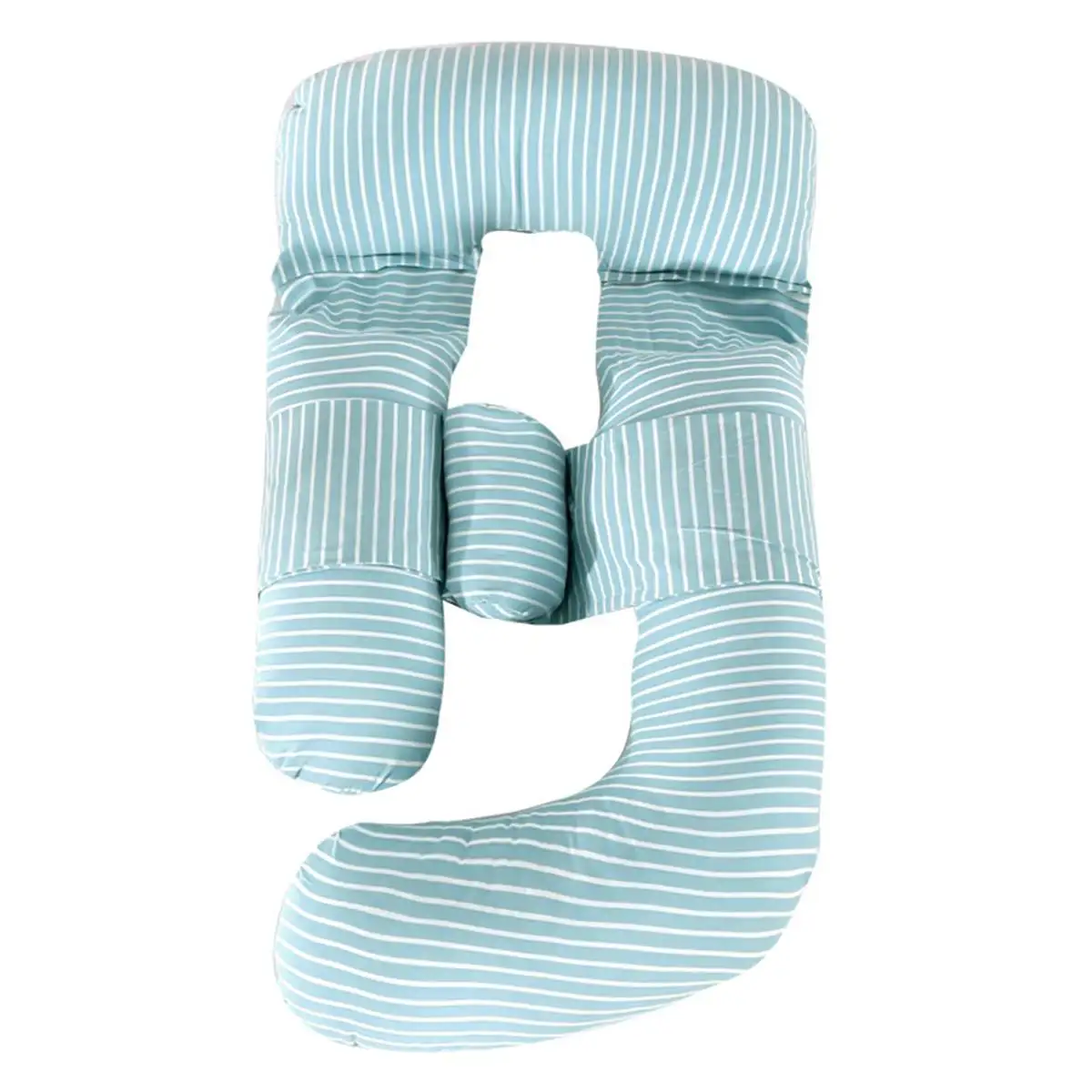 Подушка для сна беременных хлопок с принтом &quotКролик&quot G-образные подушки на