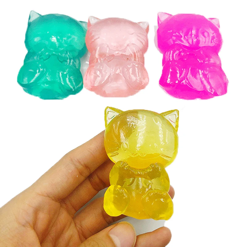Милый Mochi мягкий Кот липкий медленно поднимающийся Squeeze Исцеление забавные дети Kawaii Дети, игрушки для взрослых снятие стресса Декор дропшиппинг