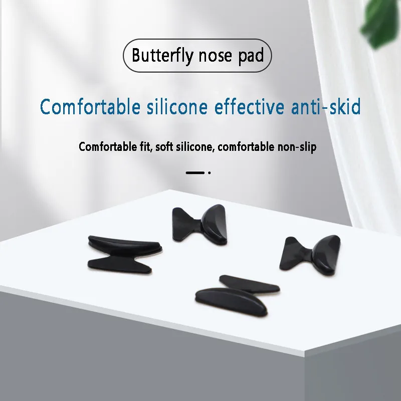

Useful 5 Pairs/lot Reading Glasses Soft Non-slip Silicone Nose Pad For Eyeglasses Sunglasses Nose Pads Glasses Accessories