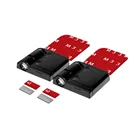 2X для Peugeot 3008 GT 5008 208 2008 308 GTi 508 301 2019 2020 307 206 407 607 608 светодиодный дверной фонарь с логотипом, лазерный проектор призрака
