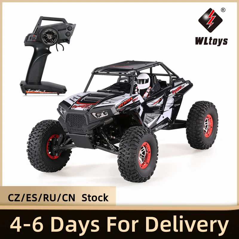 WLtoys 10428 B2 1/10 2 4G 4WD RTR Электрический гусеничный Внедорожник Багги пустыня Baja