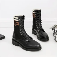 new pattern womens boots 5cm high heels womens short boots comfortable and fashionable brand stretch boots fashion show 4 7 8b