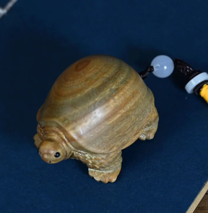 ZQ010- 6x4x4 см богатая черепаха сандаловая скульптура счастливая фэн-шуй резьба по