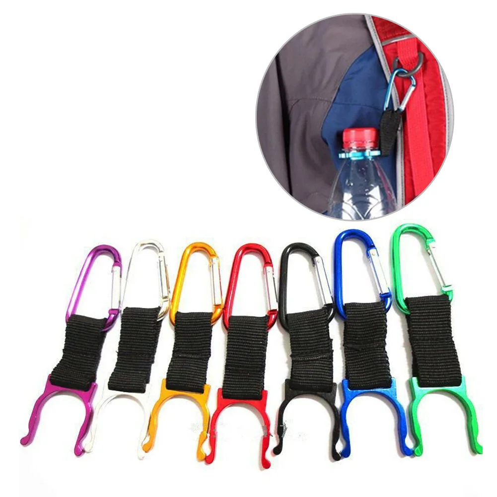 

1Pc Outdoor Camping Hanger Hook Buckle Water Bottle Holder Carabiner Traveling Water Bottle Buckle Clip Hook Tools Accessories
