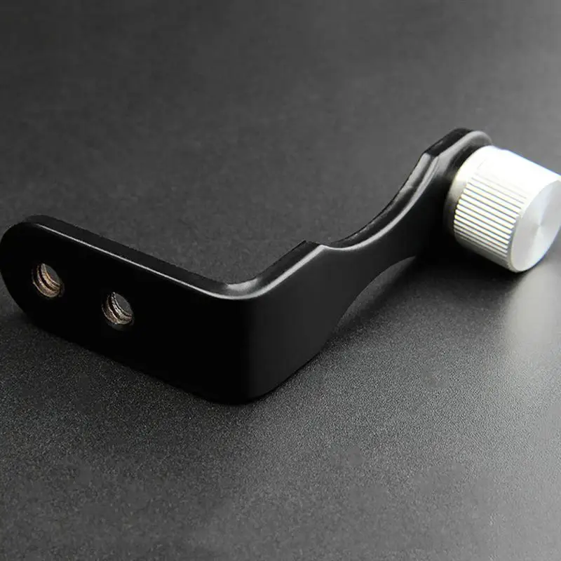 1Pc L-Shape Metal Binocular Adapter Mount Tripods Bracket Adapter For Binocular Telescope Binocular Bracket Adepter