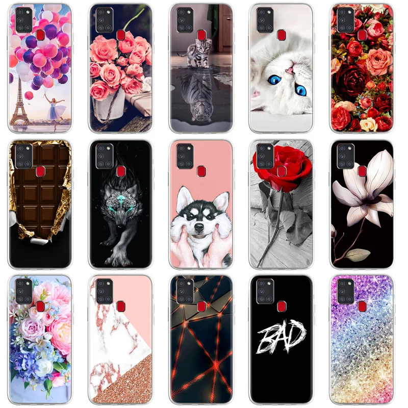 

Funda For Samsung A51 A71 A12 A21S A31 A50 Case For Samsung Galaxy A32 Coque A 12 A51 A71 TPU Silicone Phone Bumper Back Cover