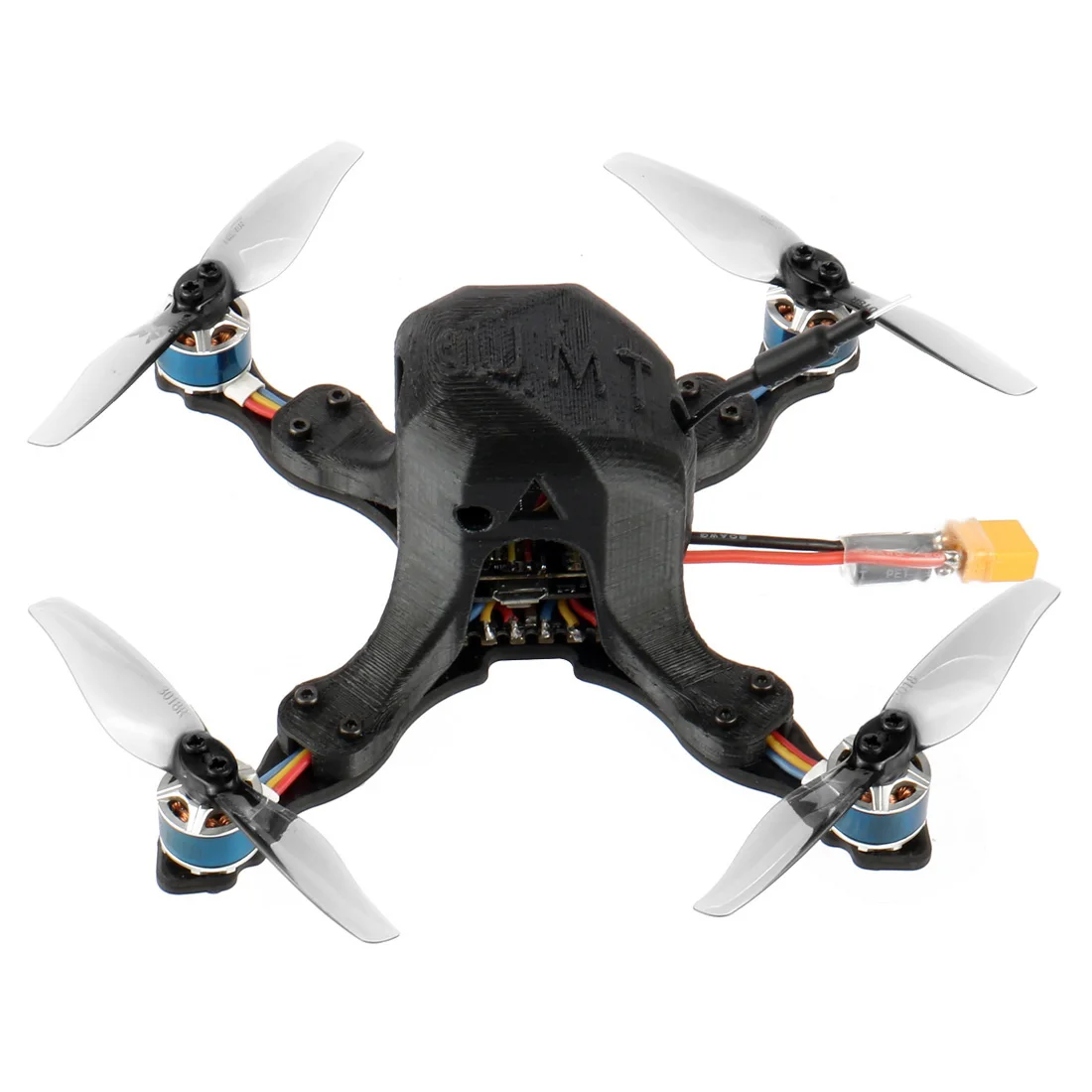 JMT Octopus usx1 127 мм FPV гоночный Дрон Радиоуправляемый квадрокоптер с передатчиком FS I6