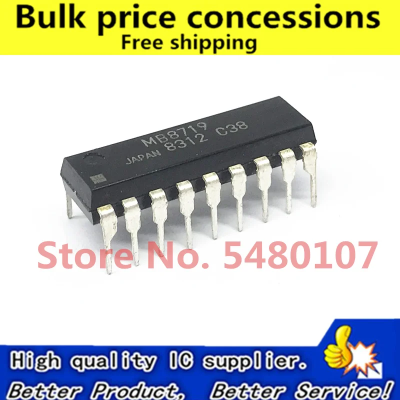 

Freeshipping 5pcs/lots MB8719 DIP-18