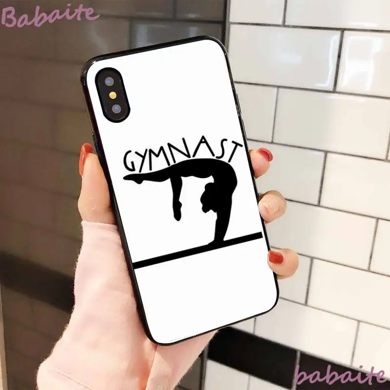 Роскошный Уникальный чехол для телефона Babaite любителей гимнастики спорта iPhone 8 7 6