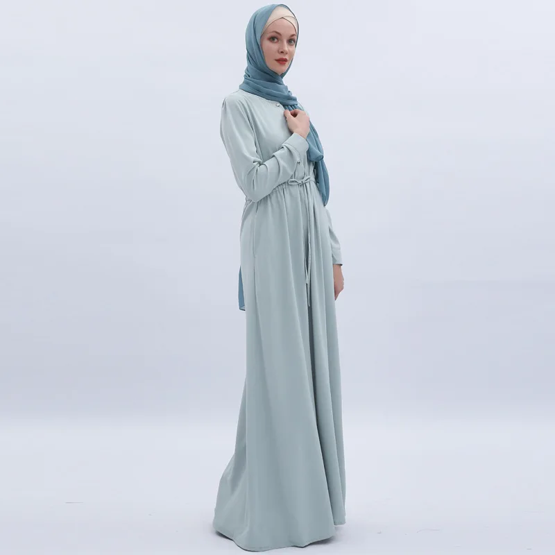 Мятно зеленый мусульманский с длинным рукавом|muslim dress|black abayablack muslim dress |
