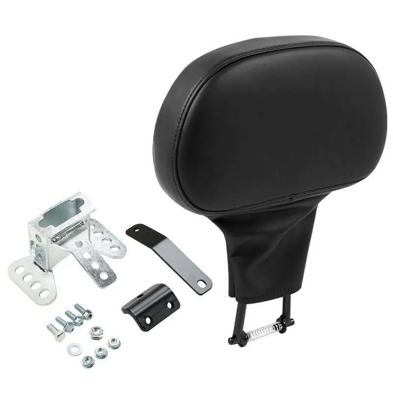 

Motorcycle Black Driver Backrest Pad For Harley Touring Road King Ultra Limited Electra Road Glide Street Glide 2009-2020