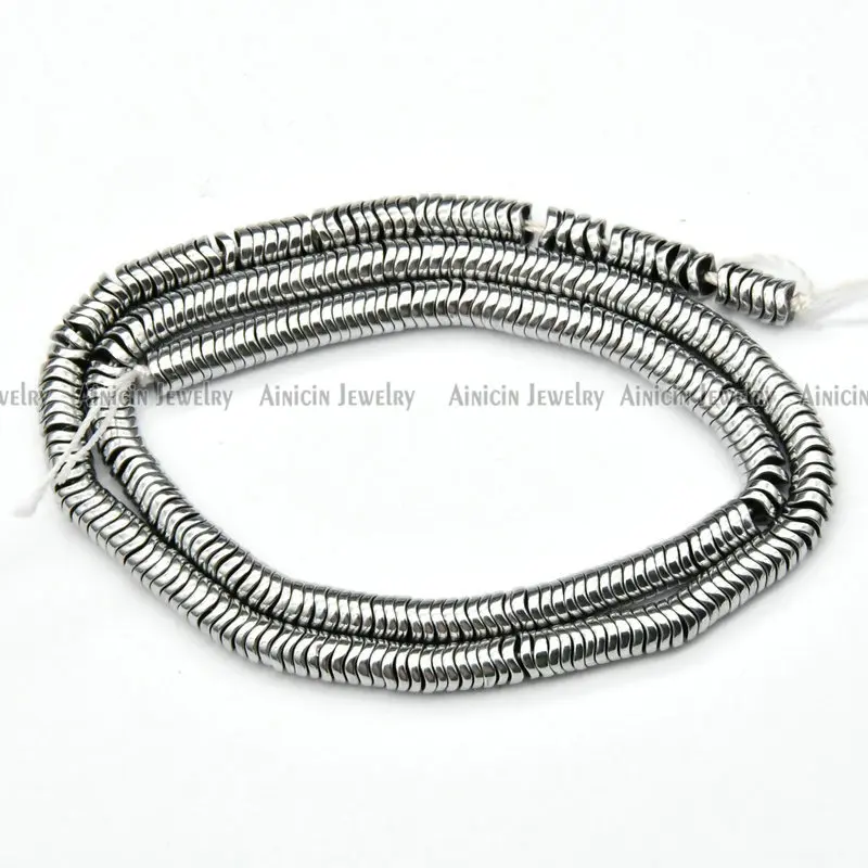 4 мм диаметр Heishi помахал форма разделитель бусины голубое золото Радуга Золотое